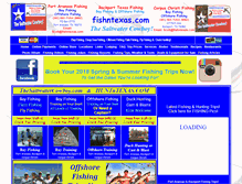 Tablet Screenshot of fishntexas.com